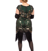 Charleston 20's Jurk Groen Premium