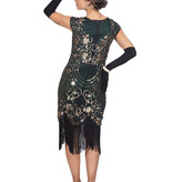 Charleston 20's Jurk Groen Premium