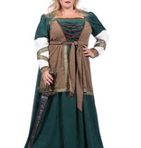 Viking Warrior Jurk Dames Premium