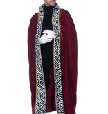 Luxe Koningsmantel Heren Bordeaux