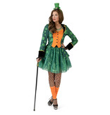 St. Patricks Day Slipjas Dames Groen/Oranje