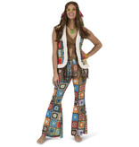 Hippie Broek Boho Vierkant Dames