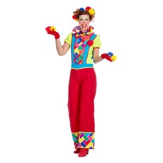 Clownskostuum Retro Dames Twirly