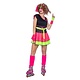 80's Jurkje Neon Dames Multikleur