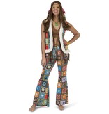 Hippie Vest Boho Vierkant Dames