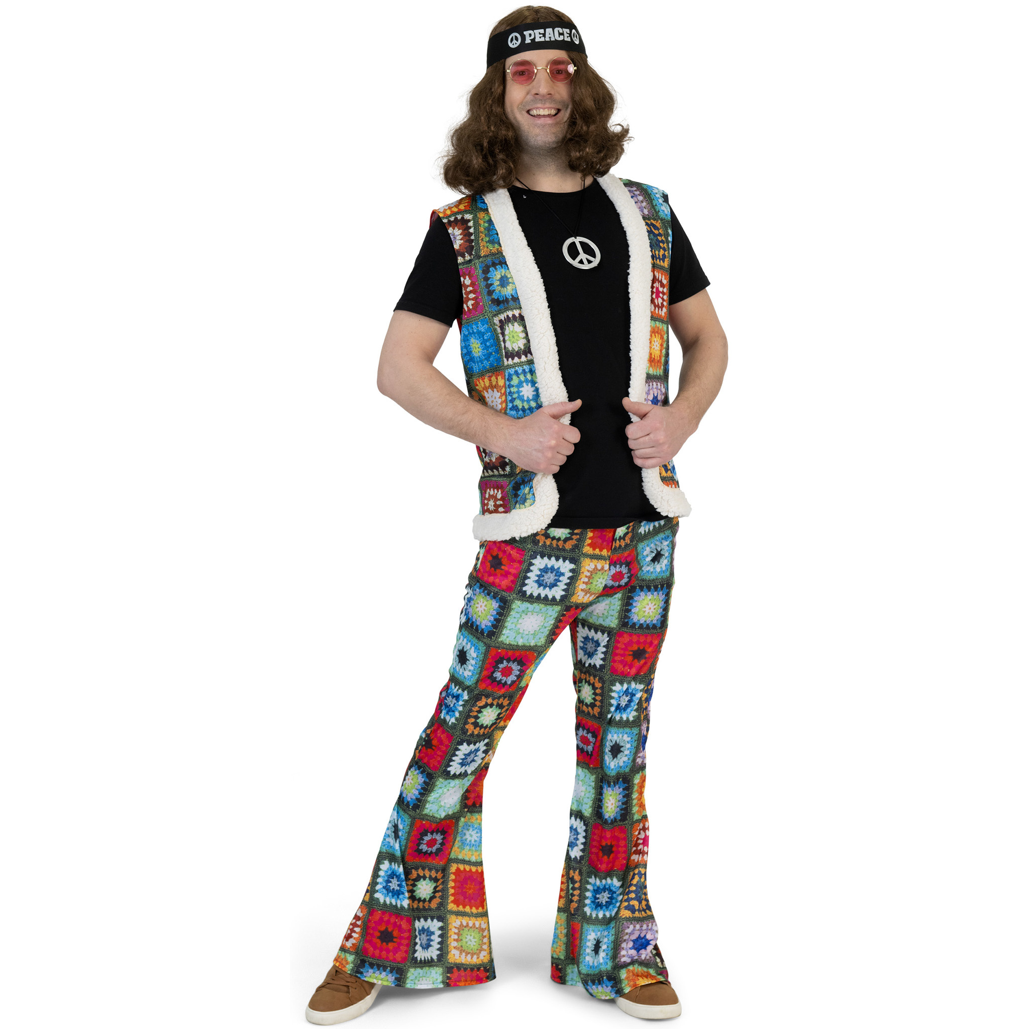 Hippie Broek Boho Vierkant Heren afbeelding