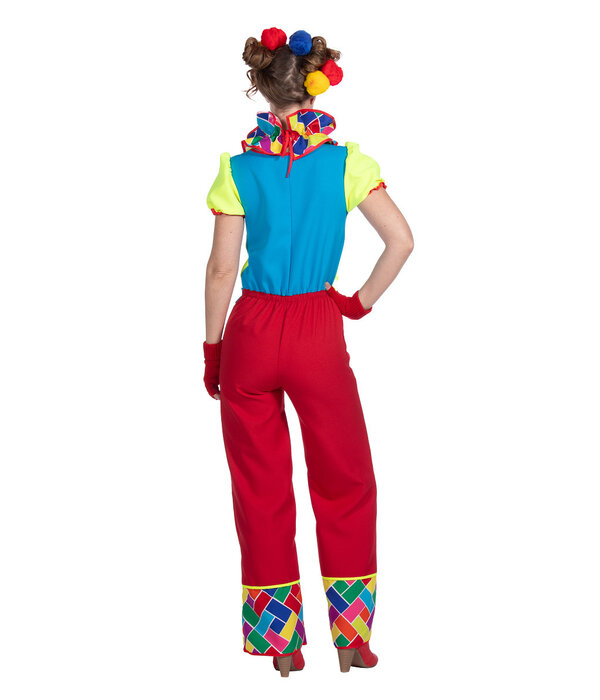Clownskostuum Retro Dames Twirly
