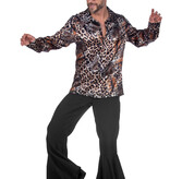 Party Blouse Panter Luipaard Heren