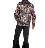 Party Blouse Panter Luipaard Heren