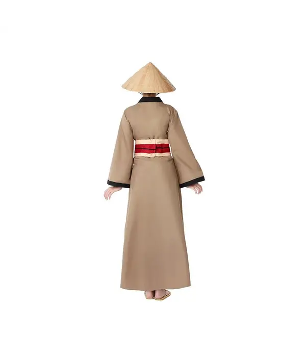 Chinees Kostuum Dames Bruin Limei