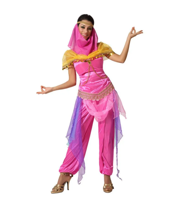 Arabische Prinses Kostuum Pink Dames