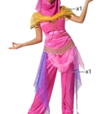 Arabische Prinses Kostuum Pink Dames