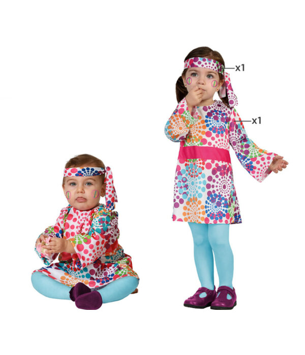 Baby Peuter Hippie jurkje Linde