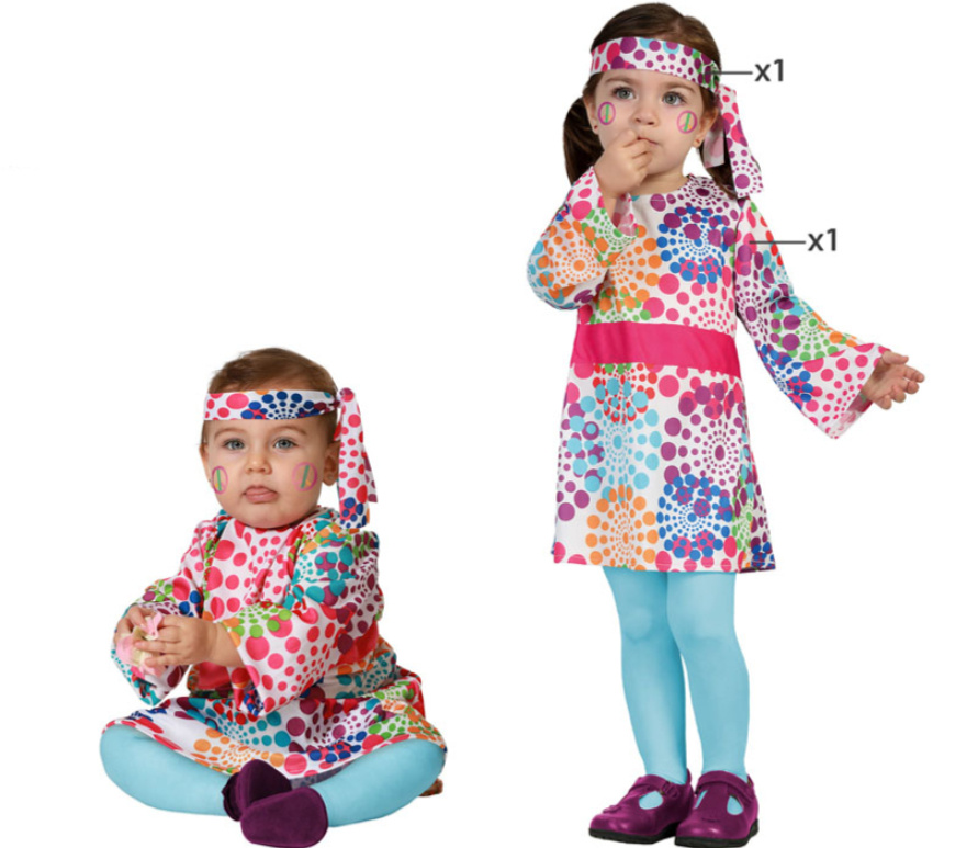 Baby Peuter Hippie jurkje Linde