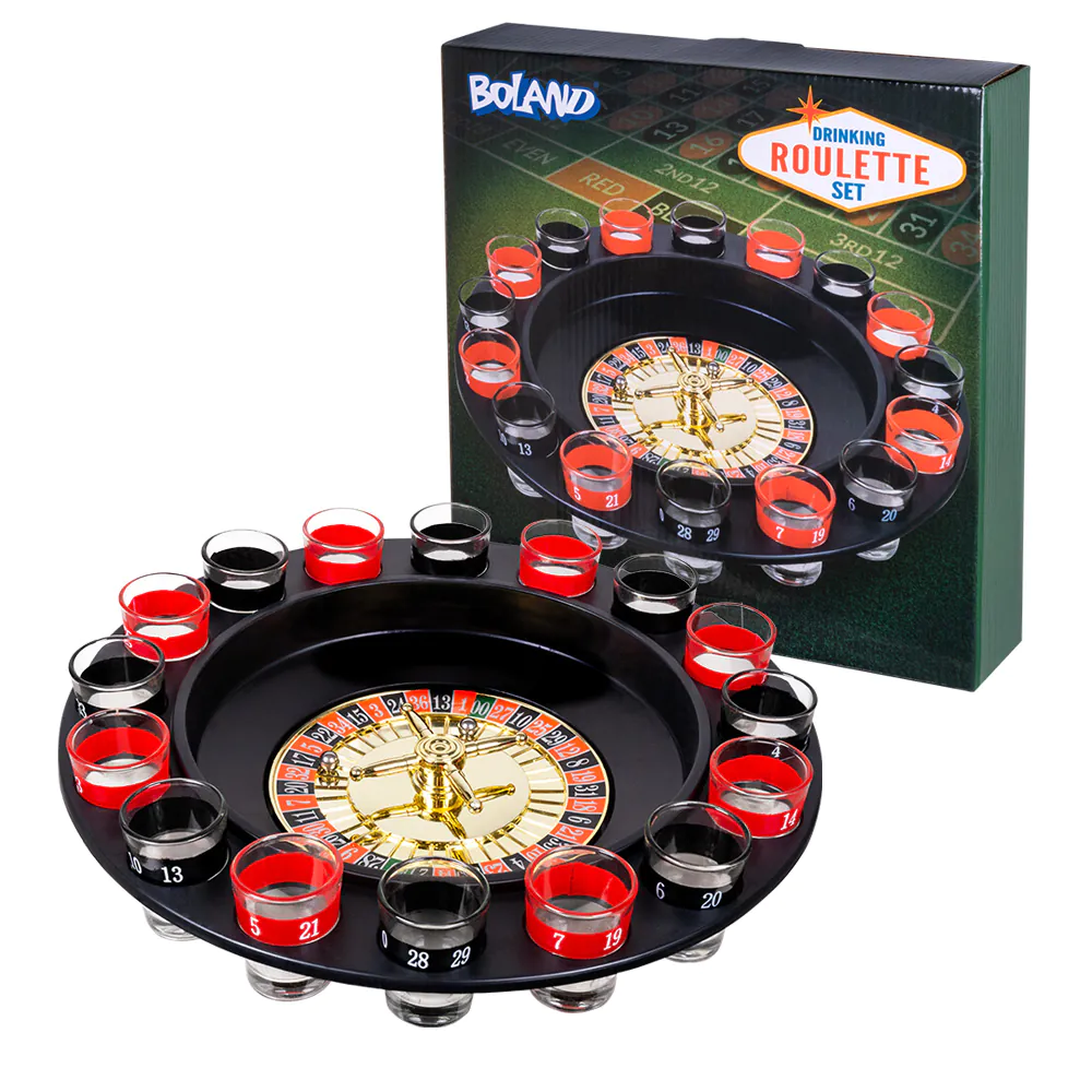 Drankspel Roulette Set afbeelding