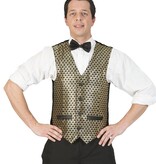 Disco Gilet Heren Goud/Zwart