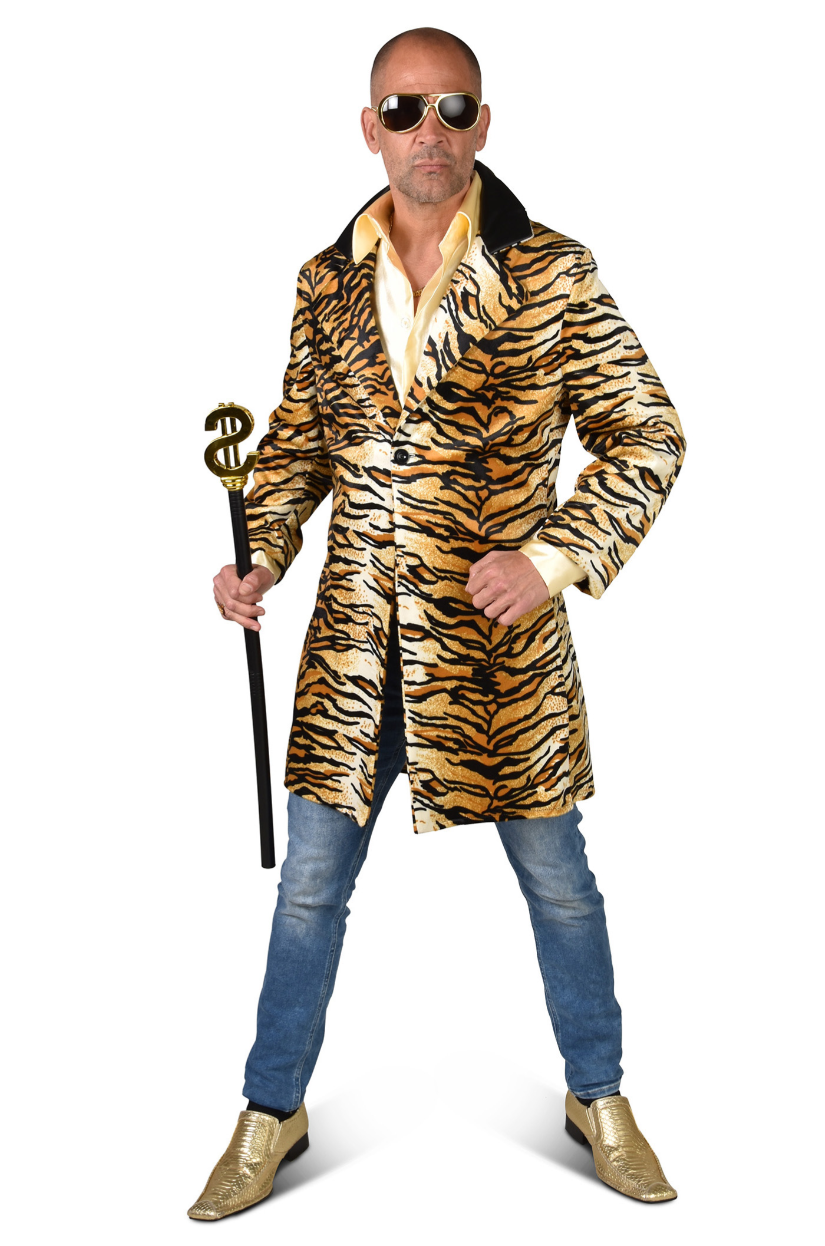 Pimp Mantel Tijger Heren Premium
