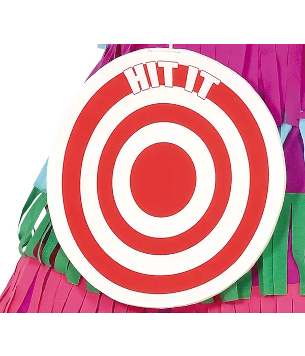 Pinata Lama Met Dartbord Kostuum Heren