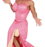 Big Drag Queen Man Kostuum Pink
