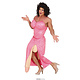 Big Drag Queen Man Kostuum Pink