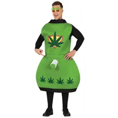 Rookmachine Kostuum Groen Heren