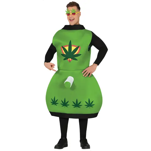 Rookmachine Kostuum Groen Heren