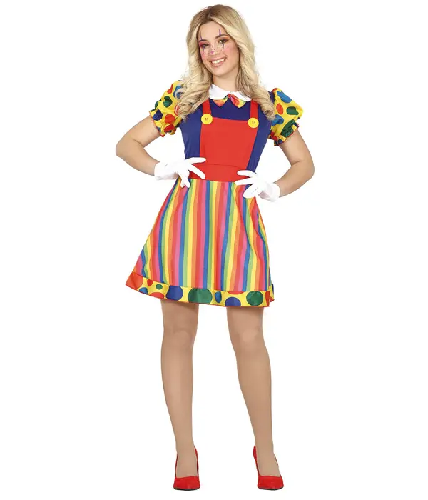 Clownsjurk Dames Jiffy