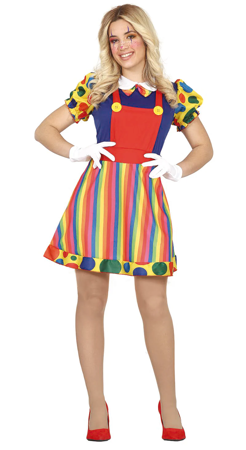 Clownsjurk Dames Jiffy