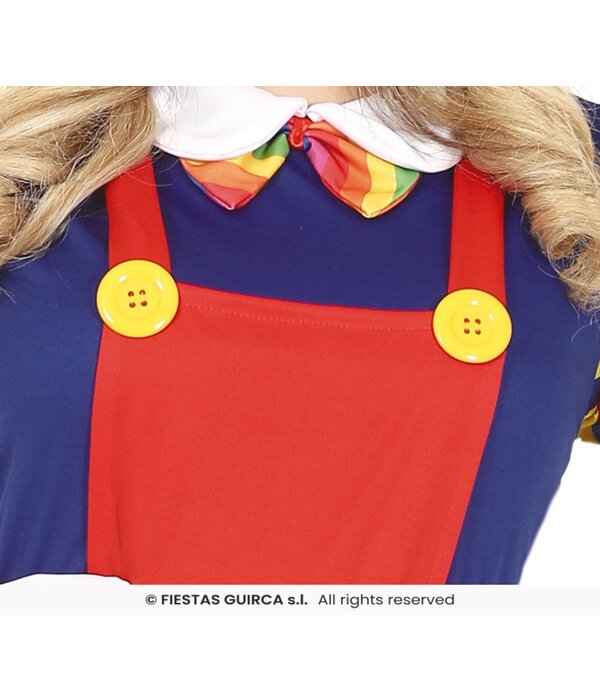 Clownsjurk Dames Jiffy