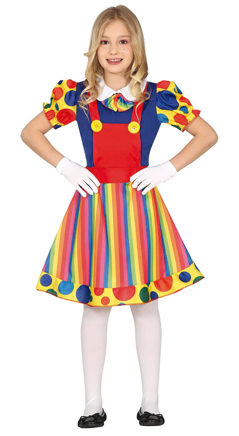 Clownsjurk Meisjes Pips afbeelding