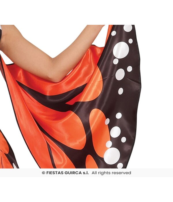 Vlinder Jurk Dames Oranje Amira