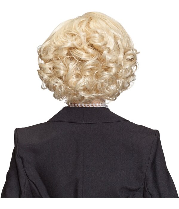 30's Pruik Dames Blond Adriana