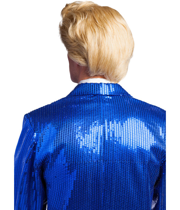 Blonde Amerikaanse Donald Pruik Heren