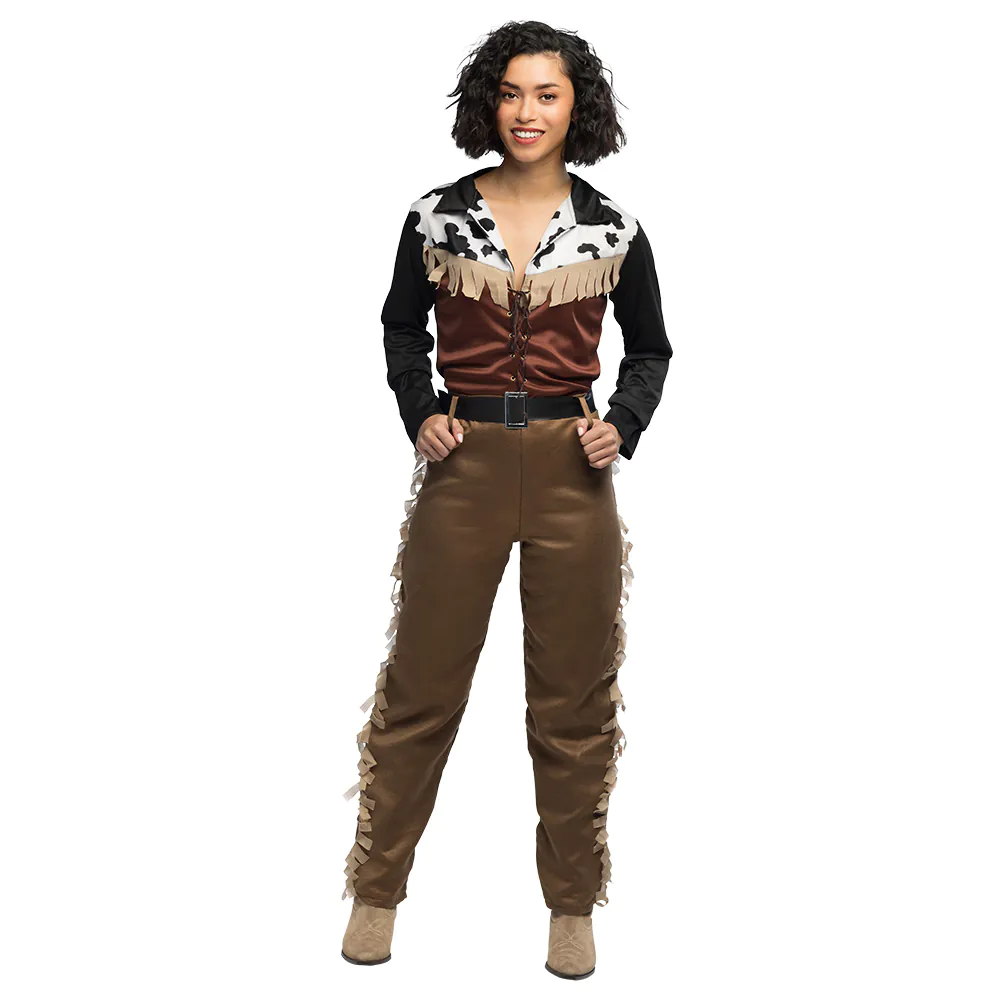 Cowgirl Kostuum Vrouw Belle afbeelding