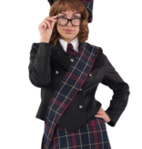 Schots Scuba Jasje Zwart Dames