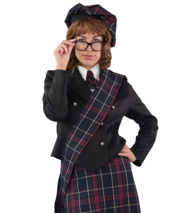 Schots Scuba Jasje Zwart Dames