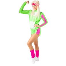 Party Trainingsoutfit Dames Neongroen