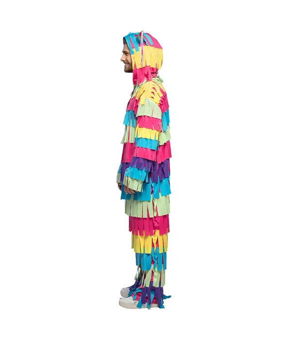 Kleurrijke Piñata Kostuum Volwassenen