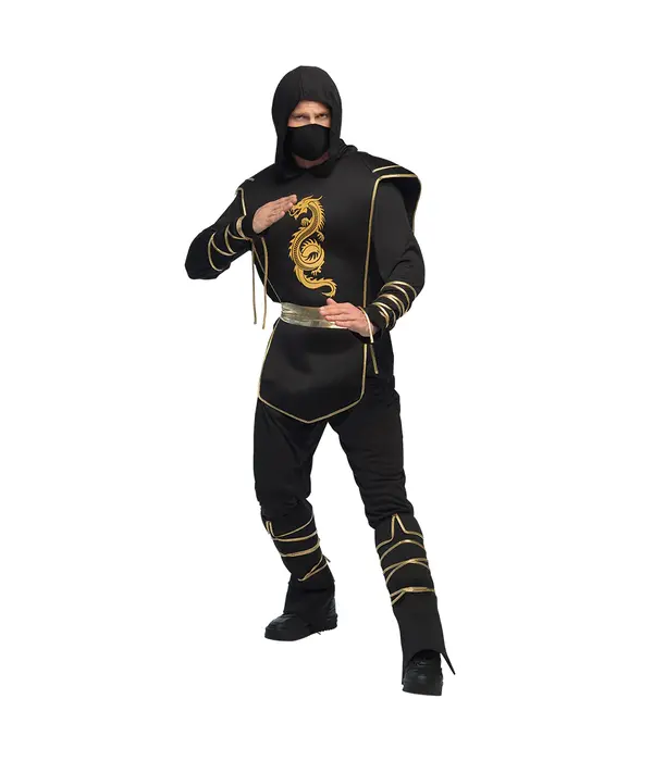Kostuum Ninja Hanzo Zwart