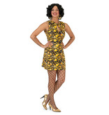 Bitcoin Jurk Dames Zwart/Goud