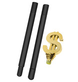 Pimp Wandelstok met Dollarteken