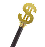 Pimp Wandelstok met Dollarteken