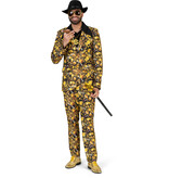 Bitcoin Suit Heren Zwart/Goud