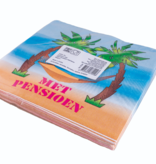 Pensioen Servetten Palmboom (20st)