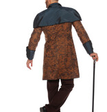 Steampunk Herenkostuum Blue Premium