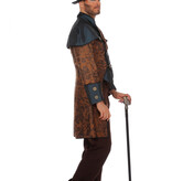 Steampunk Herenkostuum Blue Premium