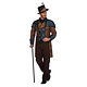 Steampunk Herenkostuum Blue Premium