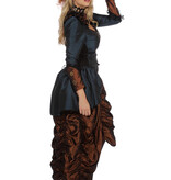 Steampunk Damesjurk Blue Premium
