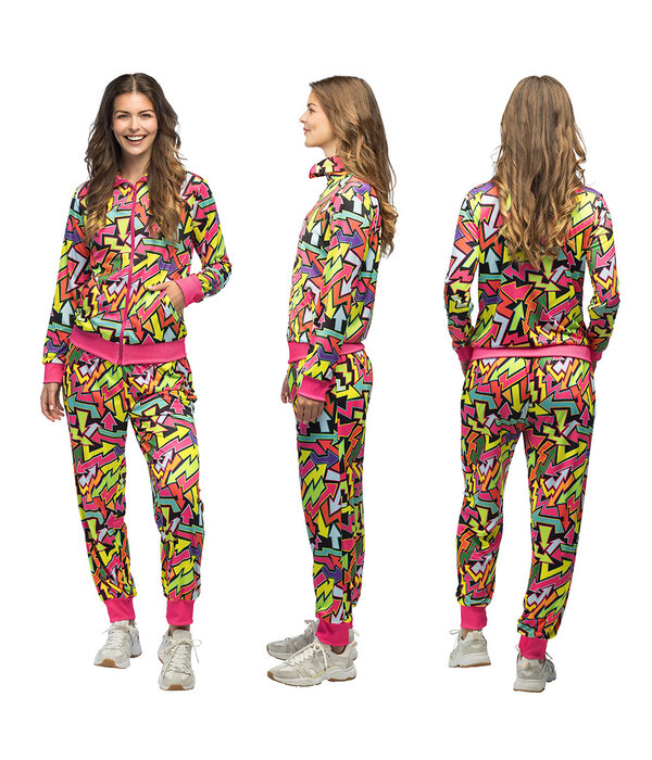 Trainingspak Street Art Babe UV