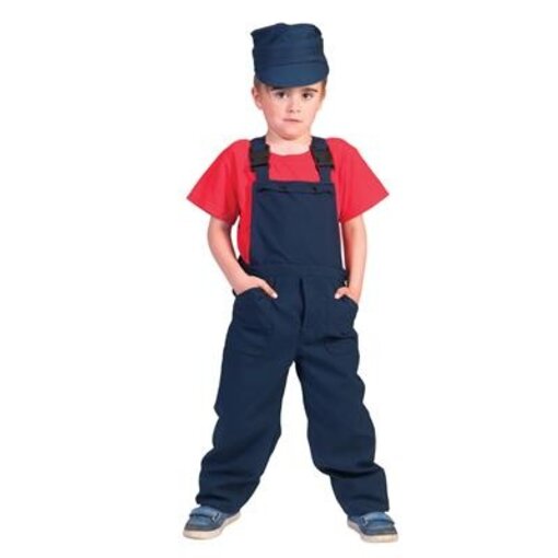 Tuinbroek Blauw Kind